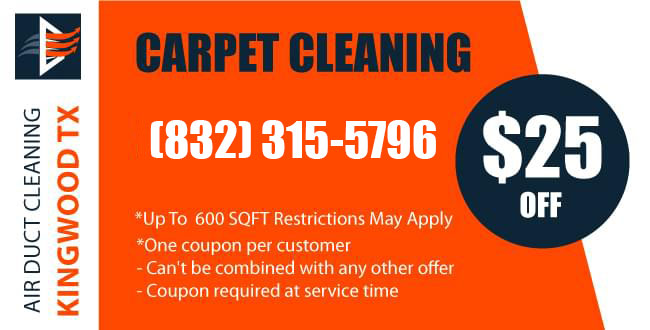 Coupon Carpet Cleaning Service Kingwood TX